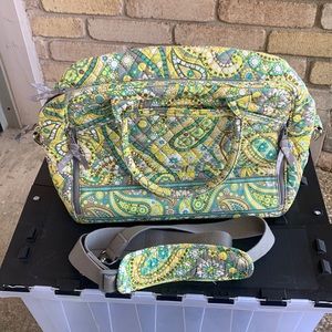 Vera Bradley computer / travel bag with shoulder strap